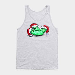 Christmas Pickles Tank Top